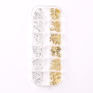 TSZS – décorations d'<span class=keywords><strong>ongles</strong></span> de la série Marine mixte, flocons de coquille en alliage d'or, accessoires d'<span class=keywords><strong>ongles</strong></span> de cheval de mer d'été, DIY, <span class=keywords><strong>tendance</strong></span> <span class=keywords><strong>2022</strong></span> - Product Image 3