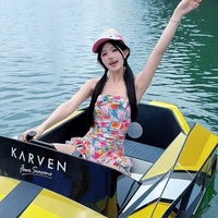 2025 bateau à jet d'eau électrique à la mode Jet Ski Go-Kart nouveau bateau électrique gonflable pour les installations d'amusement aquatique de surf de vague