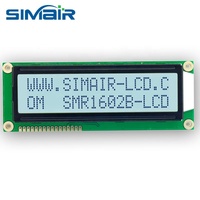 Panel LCD 1602 Harga Murah 5V 3.3V Layar LCD Karakter Besar Hijau Modul Layar 16x2