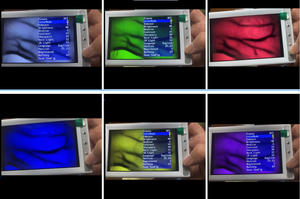 MC401 layar LCD desain unik portabel, pencari nadi dan lokasi dengan 6 warna gambar yang tersedia - Product Image 4