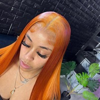 Vente en gros perruque Lace Front de cheveux humains brésiliens perruque de dentelle de cheveux vierges pour les femmes noires perruque de dentelle pré plumée avec des cheveux de bébé