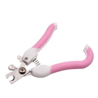 Coupe-ongles en acier inoxydable pour chiens et chats, fournitures d'hygiène et de toilettage sûres, outils de manucure