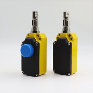 Interrupteur d'arrêt d'urgence à cordon de traction LS-LX-S en alliage métallique à réinitialisation automatique AC DC 24-380V avec bouton-poussoir - Product Image 4