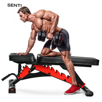 Chaise de fitness, banc de musculation, support de presse à barre, banc d'haltères, équipement de fitness commercial