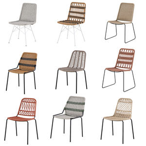 Chaises <span class=keywords><strong>de</strong></span> bistrot parisien imperméables, nouveau design, style français, pour <span class=keywords><strong>terrasse</strong></span> <span class=keywords><strong>de</strong></span> restaurant extérieur, en rotin - Product Image 5