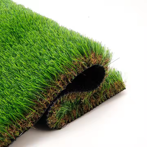 2*25m Fabricant Chinois Vert Décor <span class=keywords><strong>Pelouse</strong></span> Jardin Paysage Plastique Faux Herbe Tapis Gazon Synthétique Prix Gazon Artificiel - Product Image 2
