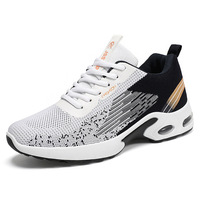 Chaussures pour hommes Nouveaux modèles d'automne Chaussures de sport respirantes Mode décontractée Course à pied Fermeture à lacets Motif à carreaux PVC