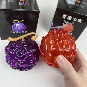 Anime un pezzo GK Devil giocattoli modello di frutta cartone animato Luffy Gum Ace fiamma frutta Flash di luce collezioni giocattoli <span class=keywords><strong>per</strong></span> bambini regali - Product Image 1