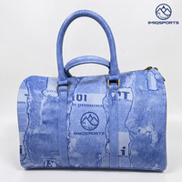 Sac de voyage de golf personnalisé de haute qualité, imperméable, imprimé en PU, avec fermeture éclair, grande capacité pour chaussures, vêtements et accessoires de golf