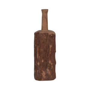 Scultura decorativa in legno a forma di bottiglia per la casa, soggiorno, mensola, tavolino da caffè - Product Image 3