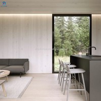 Maison modulaire préfabriquée de luxe, design entièrement personnalisé, maison de vacances en forêt, mini-maison, villa isolée à haut rendement énergétique