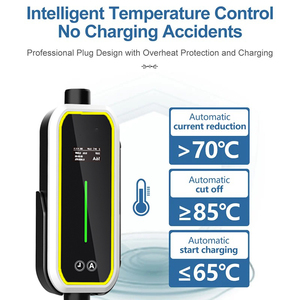 Bomern เครื่องชาร์จ EV แบบเฟสเดียว32A สำหรับ IP65 7kw ประเภท1รถยนต์ไฟฟ้ารุ่นใหม่ประหยัด <span class=keywords><strong>CCID</strong></span> - Product Image 2