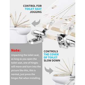 Asiento de inodoro de la serie Ocean de acrílico de alta resistencia, cubierta de conchas marinas transparentes, forma cuadrada, tapa de PP alargada de cierre lento, tapa de inodoro de resina - Product Image 6