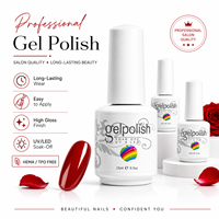Vente en gros OEM de vernis à ongles UV 15ml écologique LED ongles à presser gel de trempage salon de manucure échantillon gratuit de gel rose français de gelée