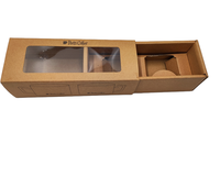 Boîte à tiroir personnalisable en matériaux recyclés avec fermeture magnétique, emballage personnalisé couché offset pour bijoux et mode - Prix négociable