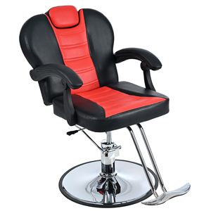 Sillón Clásico de Barbería DB con Bomba Hidráulica de Alta Resistencia para Salón Estilista Tatuajes con Rotación de 360° Material de Acero y Hierro - Product Image 1