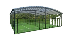 Pista de Pádel Personalizable de Alta Calidad con Techo para Deportes al Aire Libre Directo de Fábrica - Product Image 4