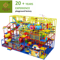 BAIHE Parque de Atracciones Temático Arcoíris en Oferta, Área de Juegos Comercial Pequeña Personalizada para Niños, Parque Infantil Interior