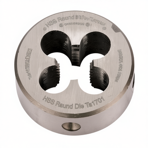 Ttake Hss Round Die Ta1701 Fine Pitch Mf Din En 22568 Tolerance 6g Straight Taper Masc - Product Image 2