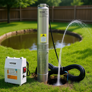 Bomba Sumergible Vevor de 2Hp, 37Gpm, 427 Ft de Altura, Bomba de Agua de Acero Inoxidable para Pozos Profundos, para Riego Industrial y Uso Doméstico - Product Image 2