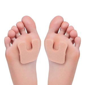 สติกเกอร์ติด<span class=keywords><strong>เท้า</strong></span>ทำจากขนแกะรูปตัวยูสำหรับผิวข้าวโพดและแผ่นกันรอยถลอกที่<span class=keywords><strong>เท้า</strong></span> - Product Image 1