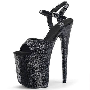 <span class=keywords><strong>20cm</strong></span> נצנצים פלטפורמת מוט ריקוד נעלי נשים ריקוד מוט ביצועים גבוהה עקב סנדלי נקבה - Product Image 3