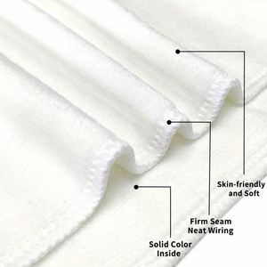 Serviette légère à séchage rapide en microfibre 100% avec impression par sublimation personnalisée pour fête sur la plage - Product Image 2
