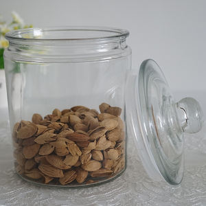 برطمان من الميسون بسعة كبيرة للبيع بالجملة/، برطمان من الزجاج بسعة كبيرة مع غطاء لتخزين الطعام والبسكويت - Product Image 3