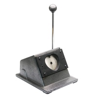 Ensemble de machines à autocollants pour réfrigérateur en forme de coeur: 57*53mm Love Magnet Making Machine + Cutter de même taille + 100pcs Magnet Materials