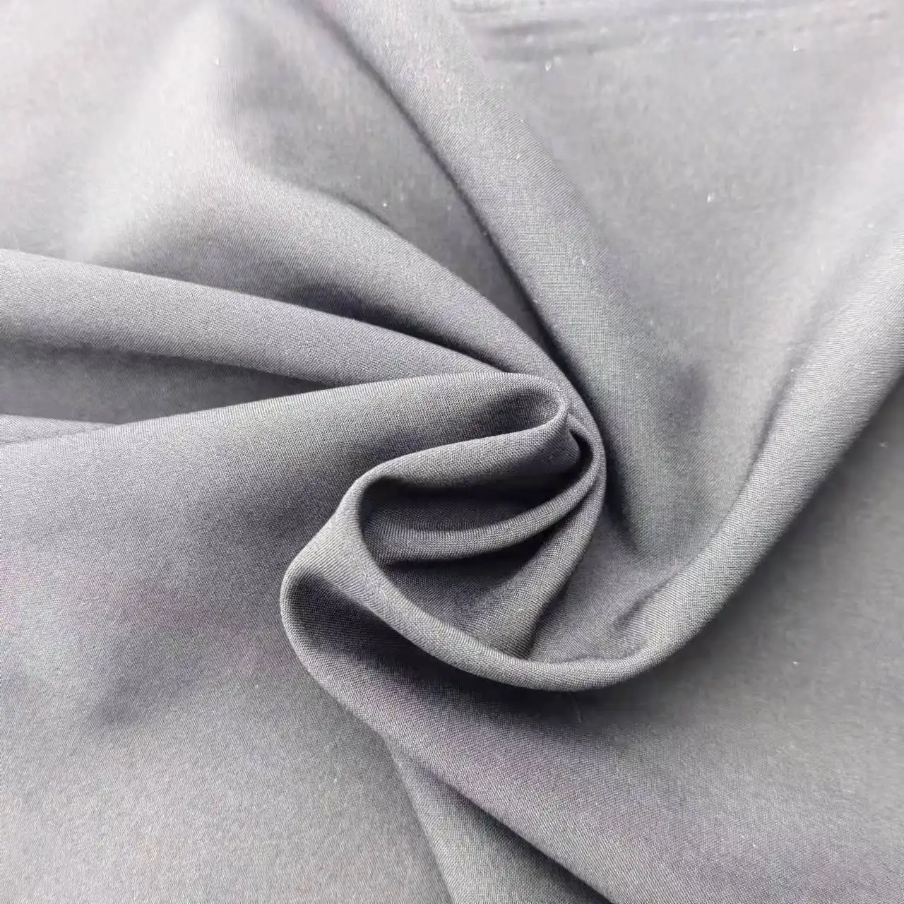 Tissu de soie de chanvre 100% doux uni multicolore personnalisé en gros organique pour les vêtements