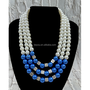 <span class=keywords><strong>Collane</strong></span> di gioielli di alta qualità alla moda Custom Zeta Phi Beta collana di perle con ciondolo collana di perle gioielli da donna da ragazza - Product Image 4