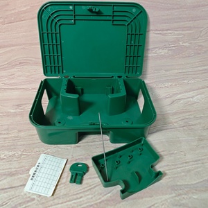 Boîte à appâts pour rats imperméable et résistante aux UV, station de lutte contre les rongeurs en plastique - Product Image 3