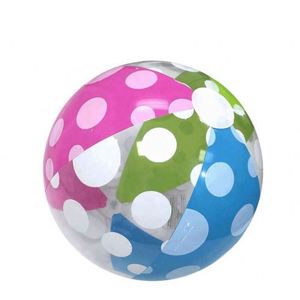 Ballon de plage en PVC personnalisé avec logo promotionnel imprimé - Product Image 2
