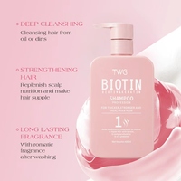 TWG RTS Promotion Exceptionnelle : Shampoing et Après-Shampoing Rose à la Biotine et Kératine 400ml – Soin Capillaire Réparateur, Kératine Anti-Chute