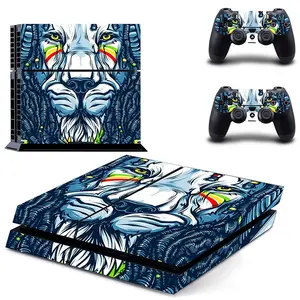 Phiên bản giới hạn bìa da Sticker Decal vinyl trò chơi consoloe điều khiển cho PlayStation 4 PS4