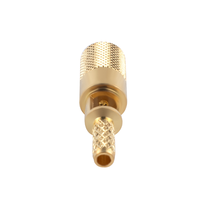 Connecteur M5 Microdot 10 32 mâle, prise L5, sertissage coaxial RF pour câble RG316 RG174 LMR100, haute fréquence, précision
