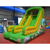 Vente en gros usine Toboggan gonflable géant personnalisé pour enfants, idéal pour la location et les équipements de jeux de carnaval en extérieur