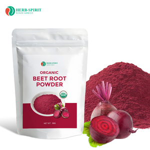 En stock dans l'entrepôt américain : Poudre de betterave biologique, suppléments de betterave, 50g - Product Image 2