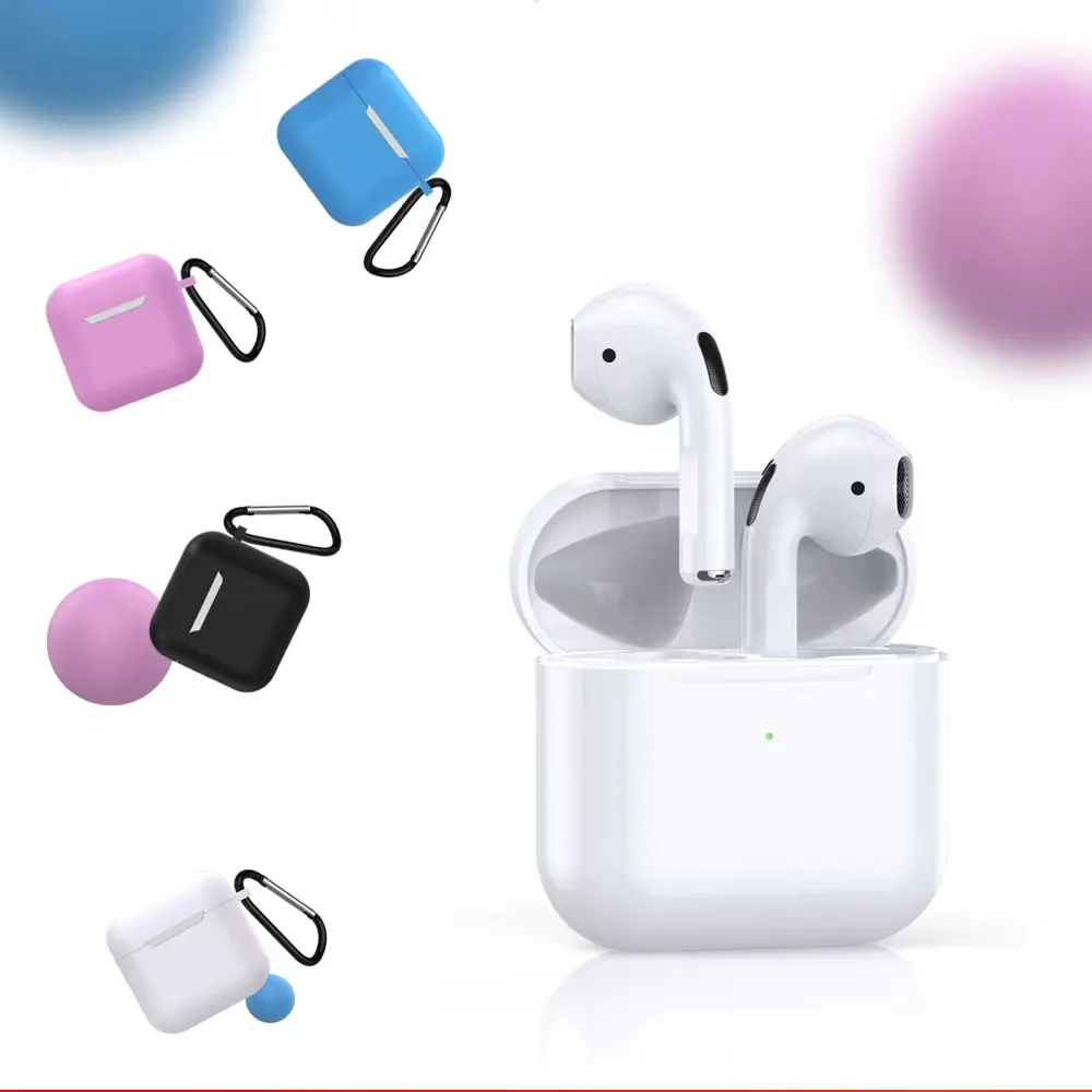TWS Wireless Earbuds Mini Pods Air Pro 4 Earphone Touch Control Waterproof Sports Headsets Support BT for IPhone Android
