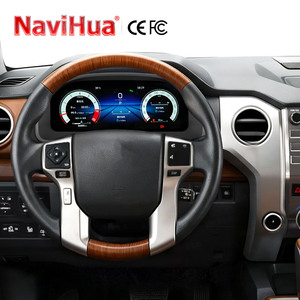 Nouvel écran d'instrument numérique de 12,3 pouces pour Toyota Tundra 2015-2019, tableau de bord LCD, Carplay, tachymètre, cockpit virtuel - Product Image 4