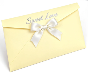 Carte d'invitation personnalisée, emballage cadeau, enveloppe de mariage, enveloppes en papier, carte de <span class=keywords><strong>remerciement</strong></span> avec finition dorée à paillettes - Product Image 4