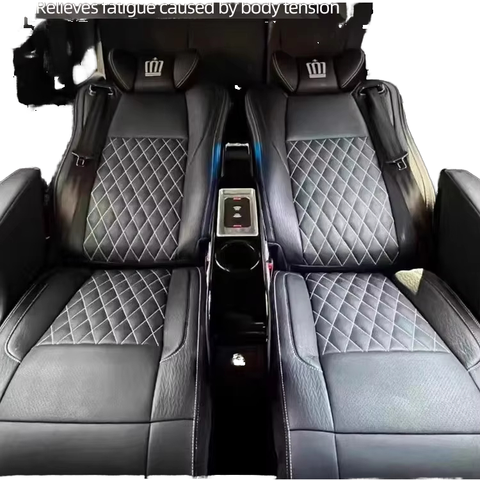 Toyota Land Cruiser Prado Luxury Sport Seats Custom Fit VIP Captain Front MBS Electric Upgrade Custom Fit Luxury Leather Seats