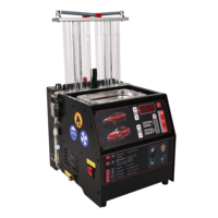 Nettoyeur et testeur d'injecteurs de carburant GATmatic 4 cylindres 110V/220V, outil de nettoyage automobile à ultrasons, modèle 4 tubes GI-400A