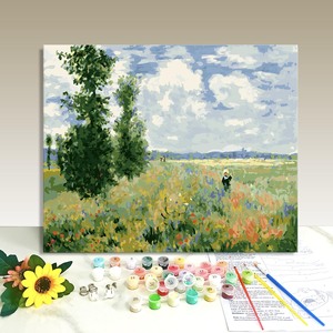Modern DIY Adult Paint by Numbers Kits-Printed Cartoon Paint on Canvas Diamond Art for Living Room Decor - Product Image 1