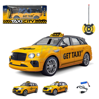 RCC0101CT DreamjoX 1:16 27MHz RF RC Voiture télécommandée Taxi Cabine Véhicule Jouet Similaire I Love NY Jaune NYC New York City