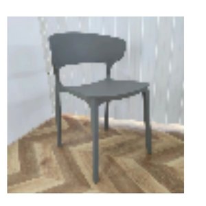 Chaise de salle à manger moderne et simple en PP 36910-A669 36910-A670 36910-A671 - Product Image 4