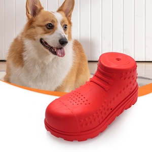 Giocattoli divertenti natalizi personalizzati per cani giocattoli per animali domestici che suonano <span class=keywords><strong>Squeaker</strong></span> cani esercizio interattivo cane + giocattolo da masticare - Product Image 1