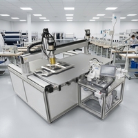 Machine à coudre entièrement automatique pour la fabrication de t-shirts et de polos