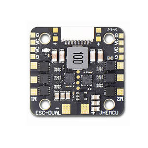 Venta Caliente WING JHEMCU ESC-DUAL 40A BLHELI_S 2en1 40A ESC con BEC Integrado, Medidor de Corriente, 20X20mm, 2-6S para Avión RC de Doble Motor - Product Image 4