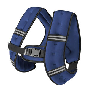 Customized 15/20/25/30LB <b>Strength</b> <b>Training</b> Adjustable Running Weight Vest With Pocket for Walking - Product Image 1